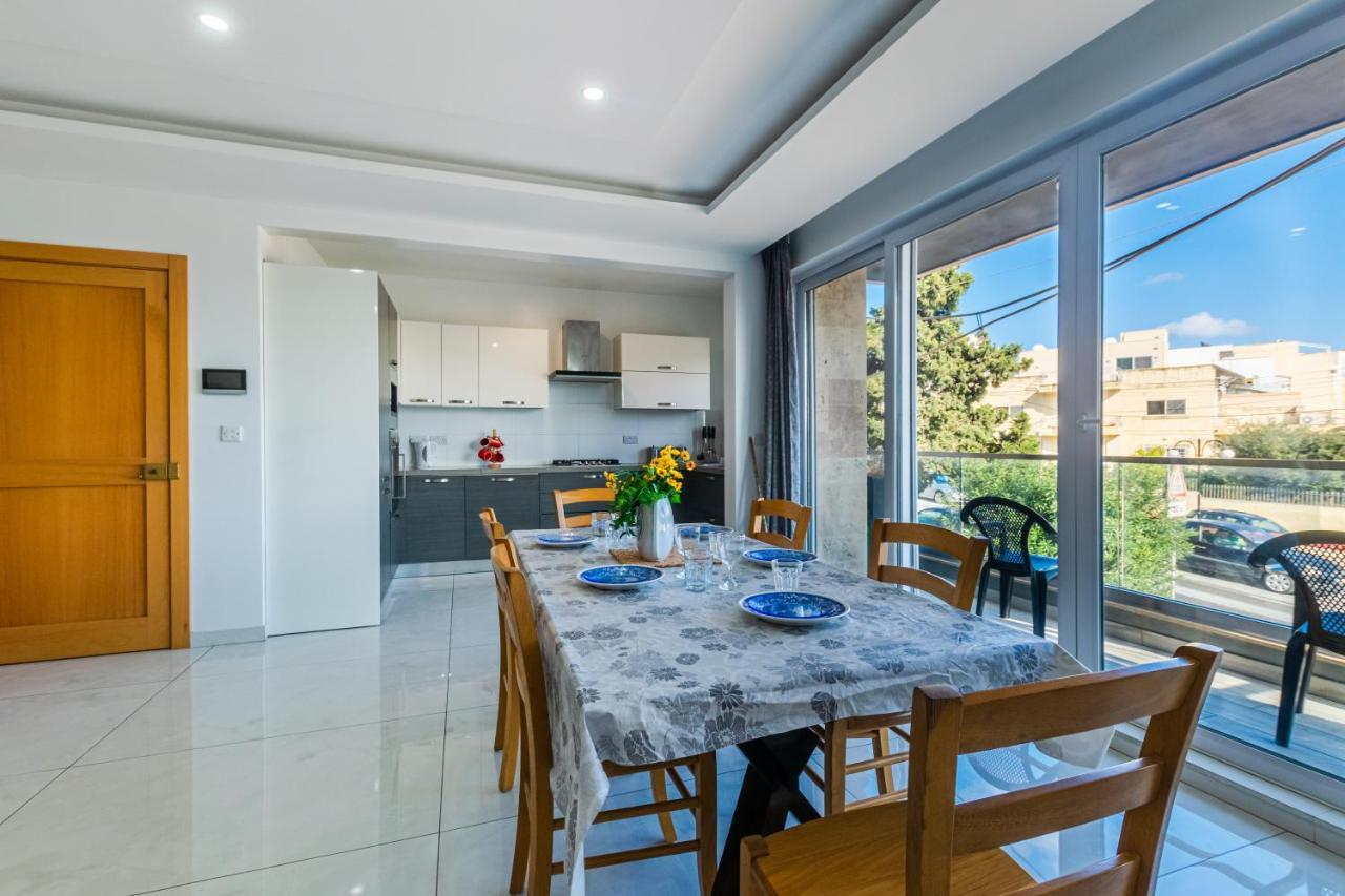 New 3 Bdr 2 Bth Apartment Terrace In Bugibba St. Paul's Bay Exteriör bild